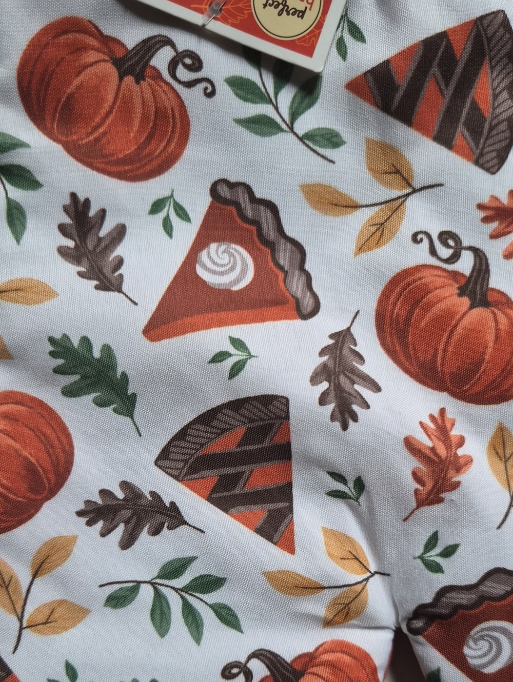 Thanksgiving Harvest Pumpkin Pie Oven Potholder Mitt,Hanging,Glove,FancyHandmade - Picture 3 of 5